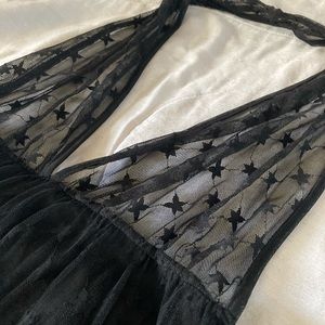 Size small maxi dress with built in cheeky shorts worn once